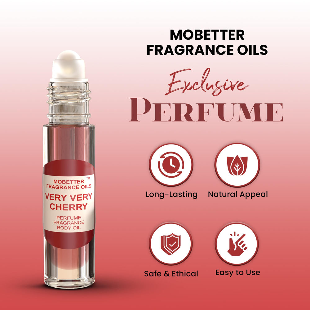 MOBETTER Very Very Cherry – applicateur roll-on précis et confortable.