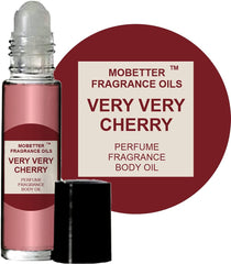 MOBETTER Very Very Cherry – bouteille roll-on portable pour parfum durable.
