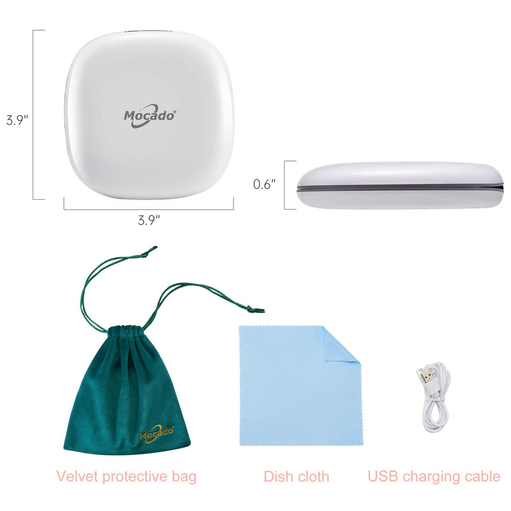 Mocado Miroir double-face offre deux options lumineuses selon le besoin.