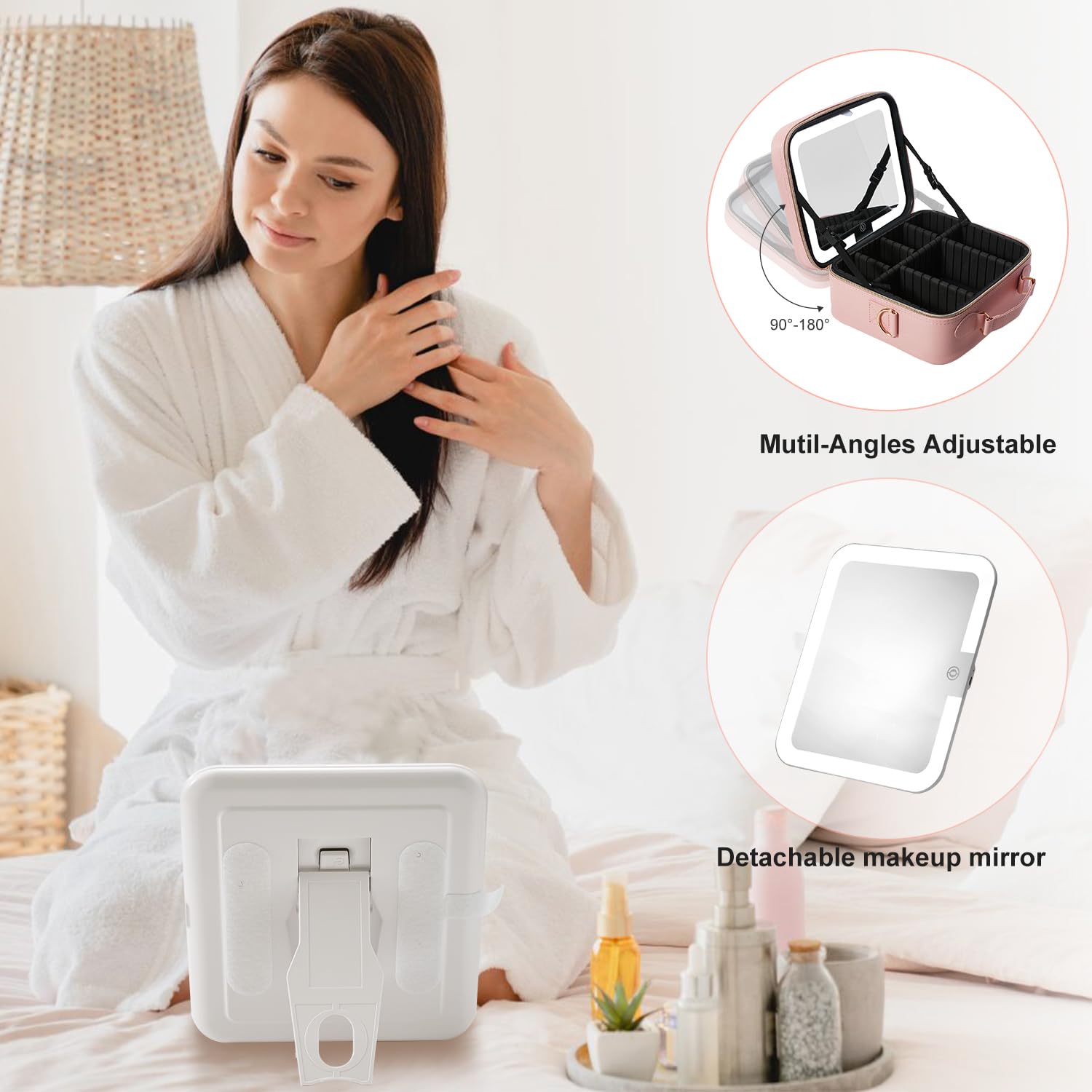 Mocado fermeture zippée une main, pratique pour les voyages.