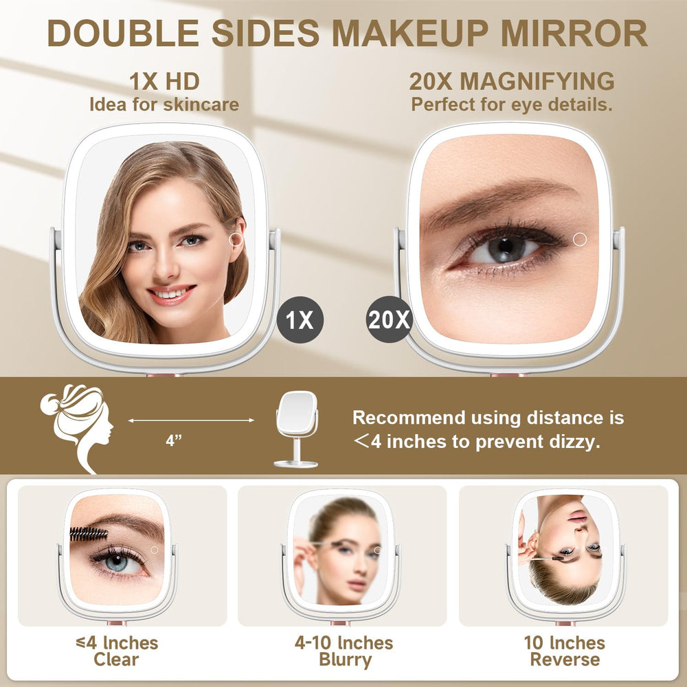 Mocado miroir hauteur réglable, convient à toutes les stations.