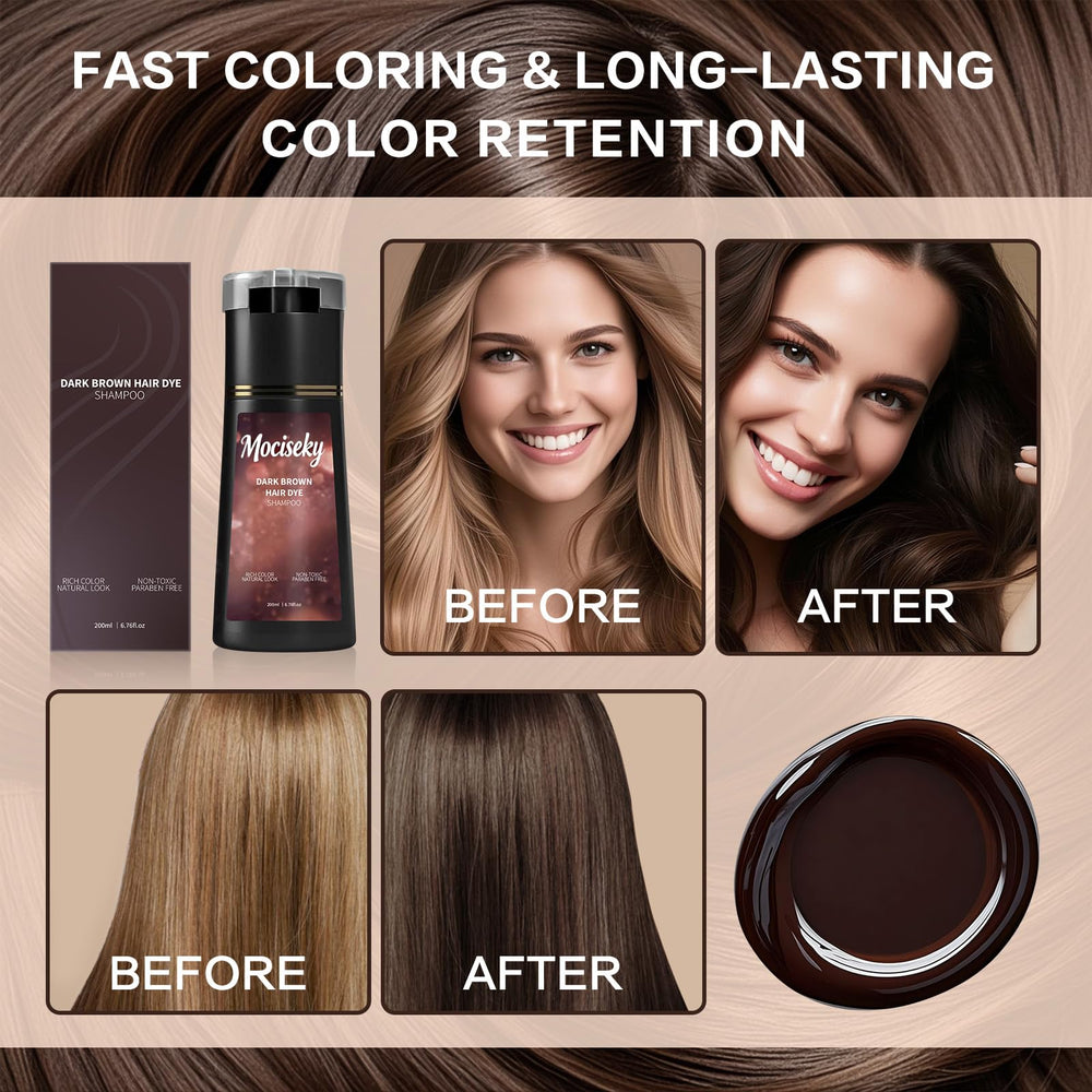 Mociseky résultat naturel, sans effort pour un look rafraîchi.
