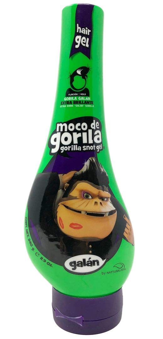 Gel Galan coiffant Moco de Gorila offrant brillance et tenue extrême.