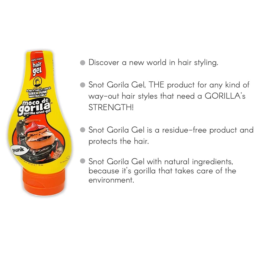 Usage quotidien coiffant Moco de Gorilla pour un style constant.