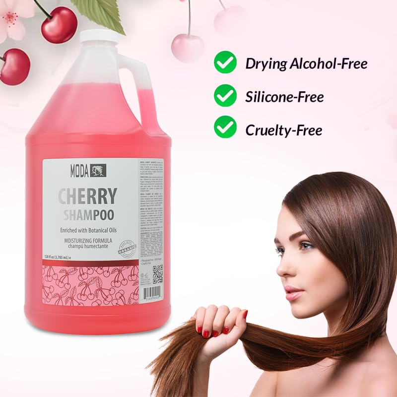 Massage capillaire avec le MODA Cerise lors de l’application.