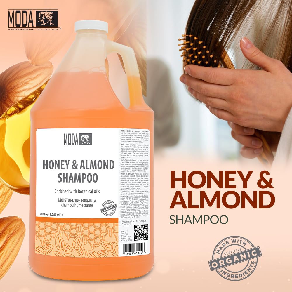 Ingrédients nourrissants MODA: glycérine, kératine et huile de jojoba.