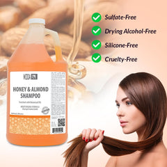 Mousse riche MODA Miel Amande prête à l’application.