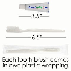 Moda West kit hygiène pour dons caritatifs, soutien rapide