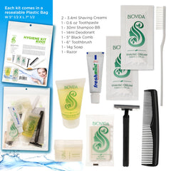 Moda West kit hygiène compact pour voyage, rangement facile