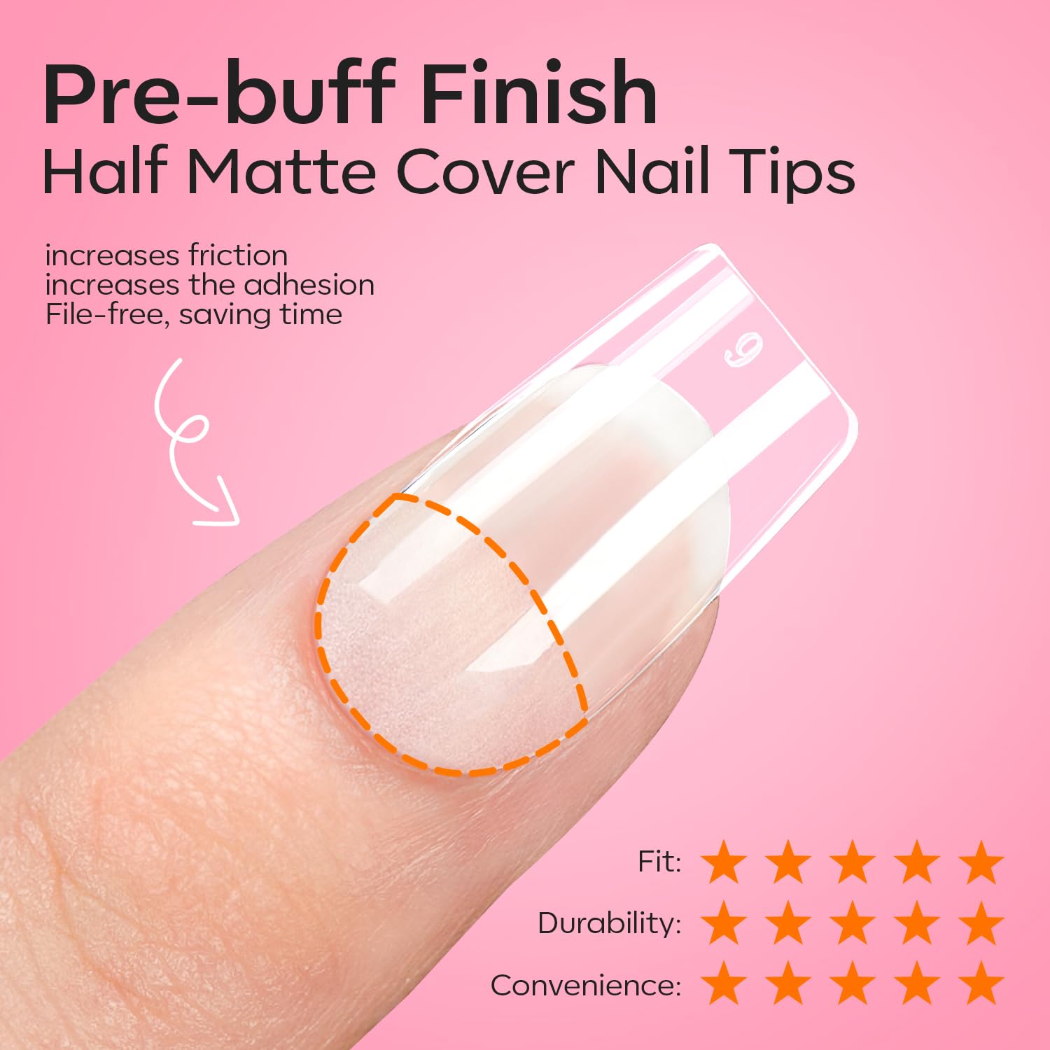 Modelones 12 tailles ongles ajustement precis.