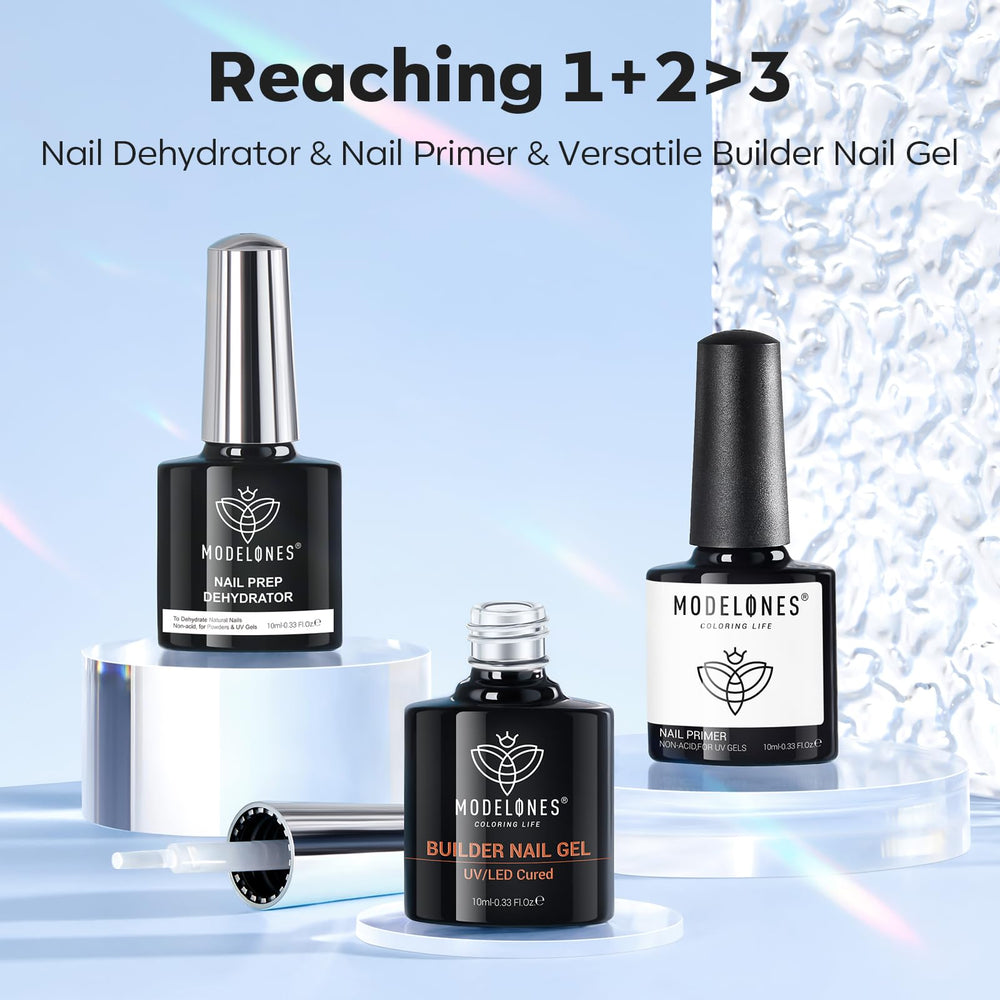 Modelones at-home salon setup for professional-looking results.