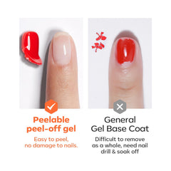Base gel sans lampe de Modelones offre une application simple
