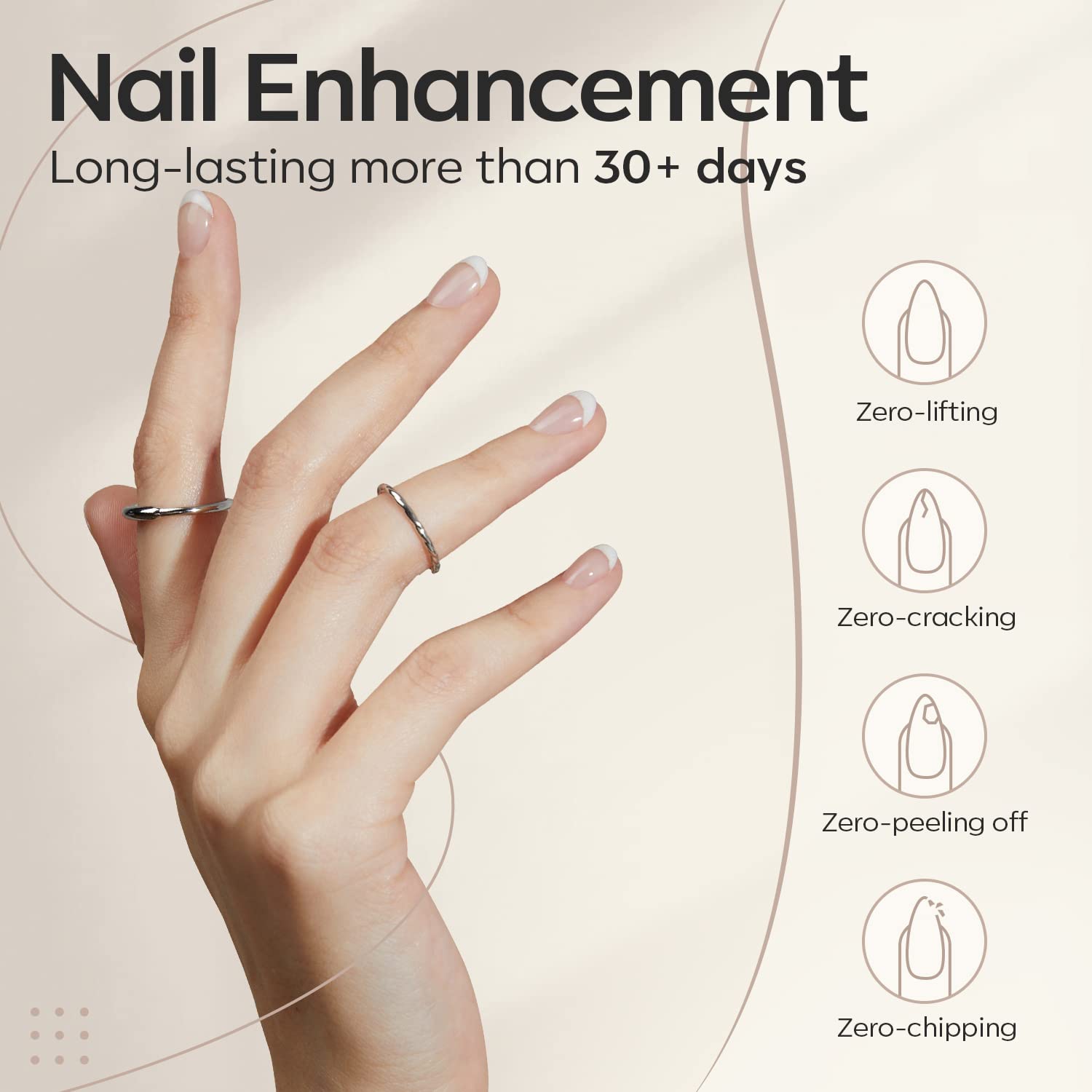 Gel-builder Modelones — extension des ongles pour gagner en longueur.