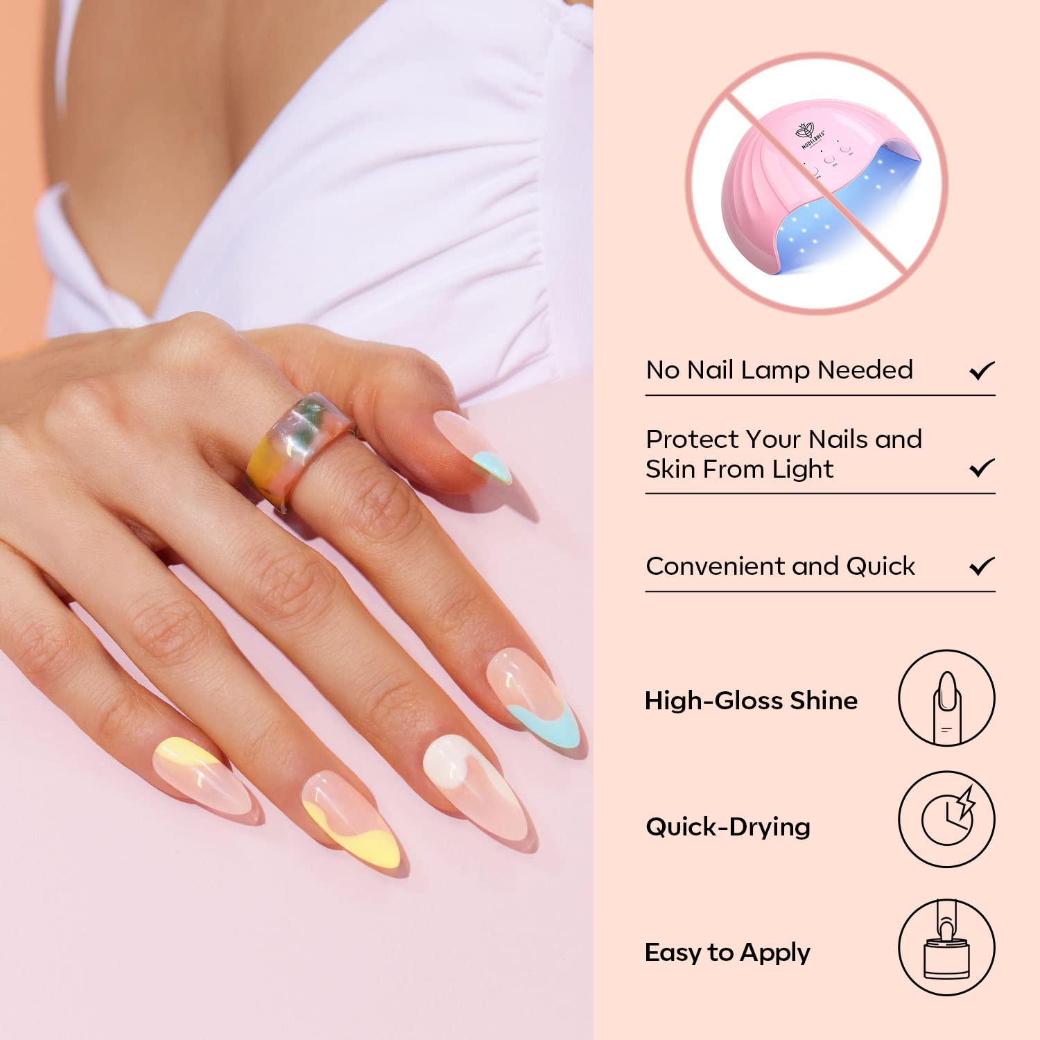 Modelones calcium renforce ongles, protection quotidienne