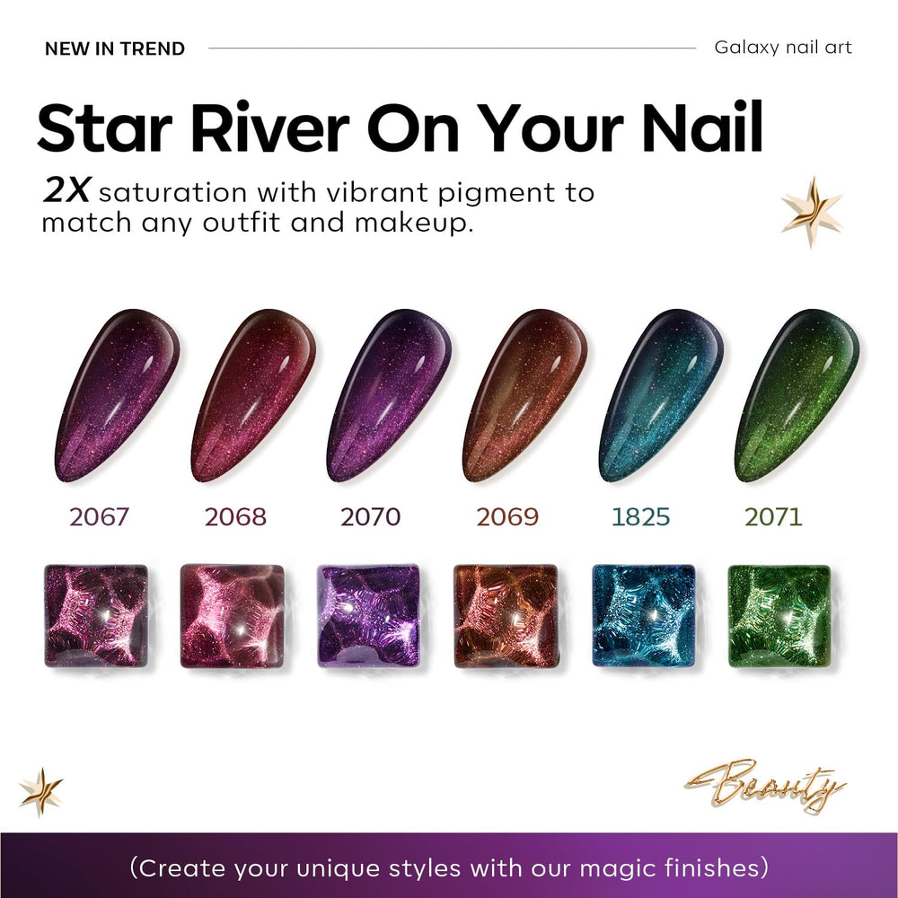 Modelones Chameleon Gel rouge pailleté look audacieux à domicile