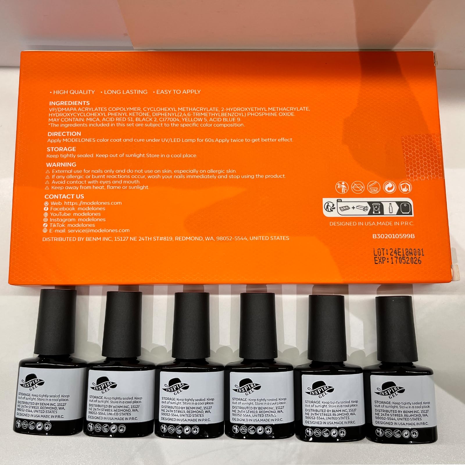 Coffret cadeau Modelones pour offrir à une amie passionnée de nails