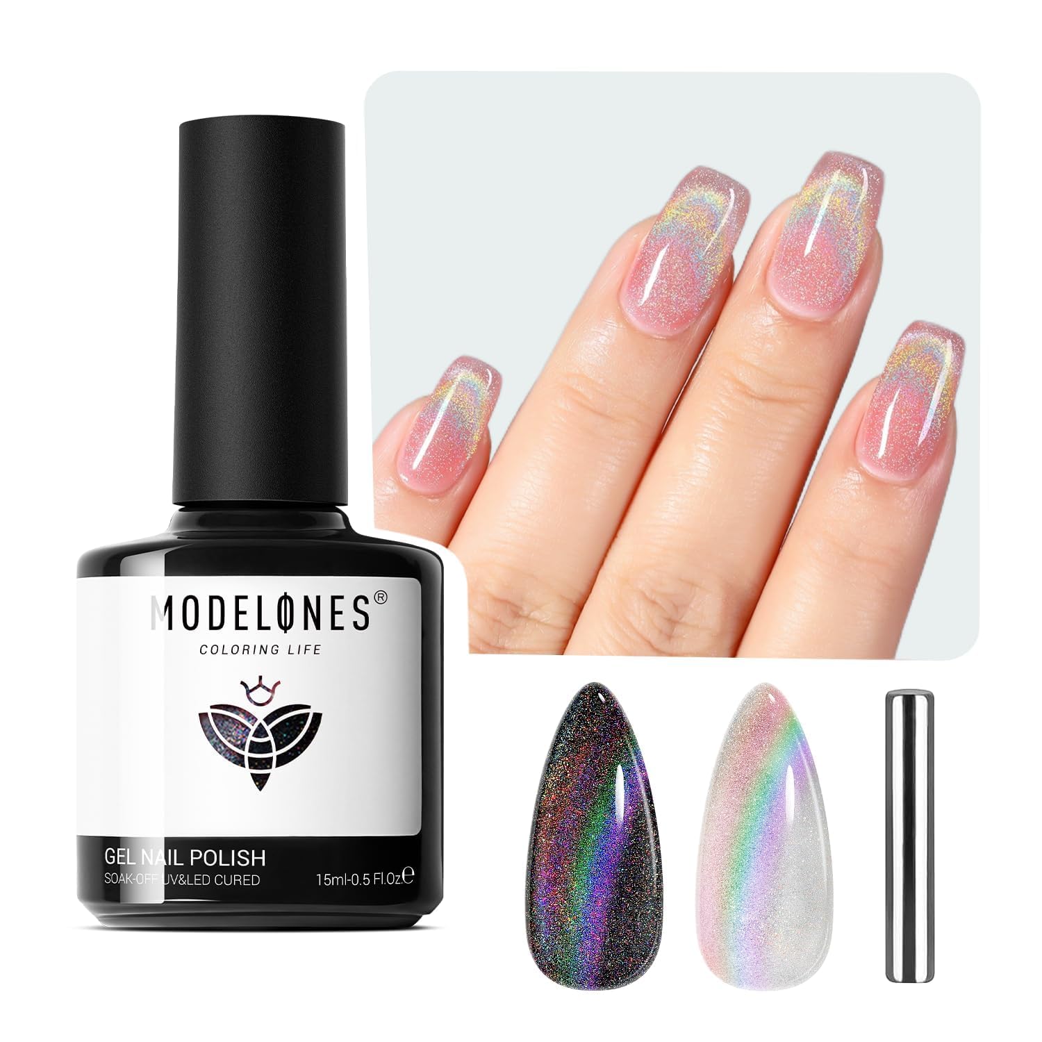 Modelones coffret cadeau pour passionnés d’ongles et styles variés.