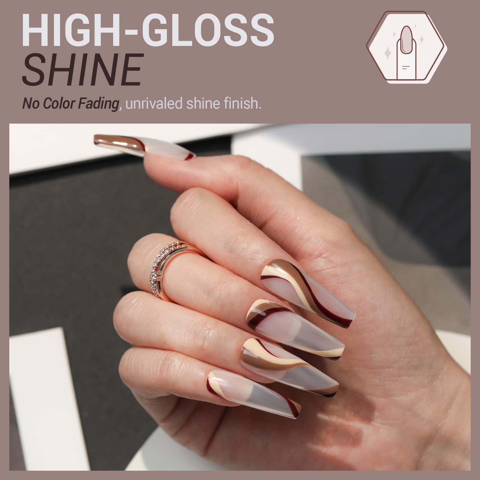 Modelones coffret cadeau vernis gel beauté.