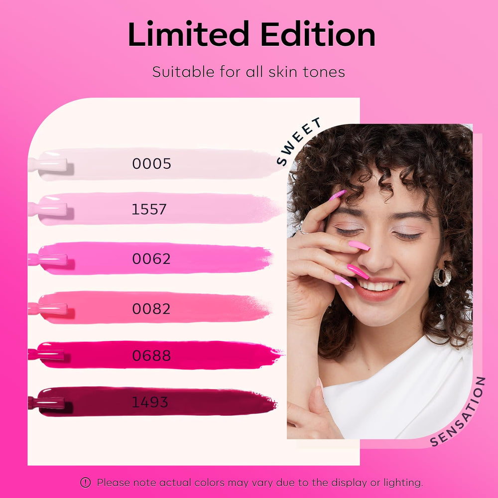 Coffret cadeau Modelones vernis gel prêt à offrir.