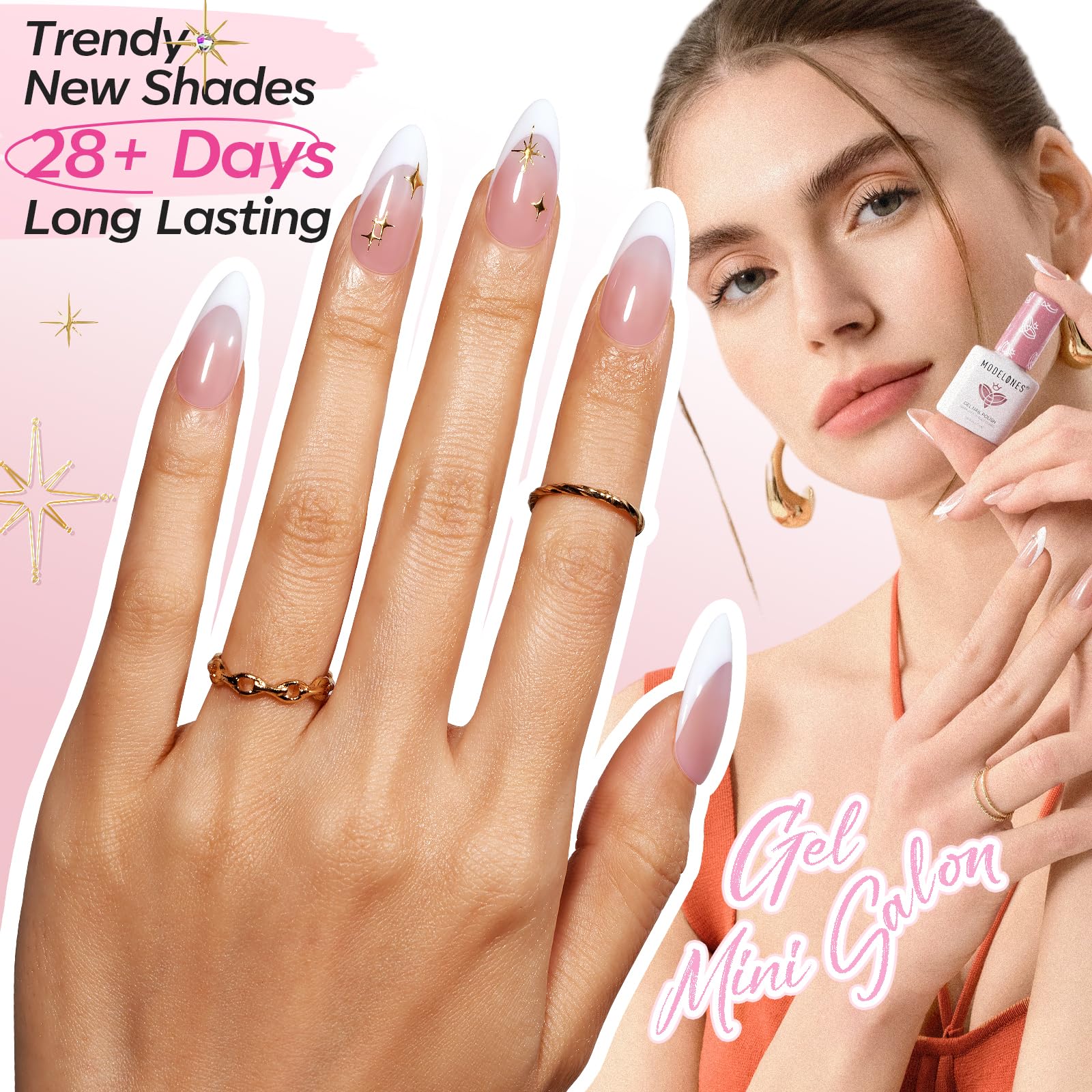Modelones coffret manicure portable: pratique à emporter pour des retouches