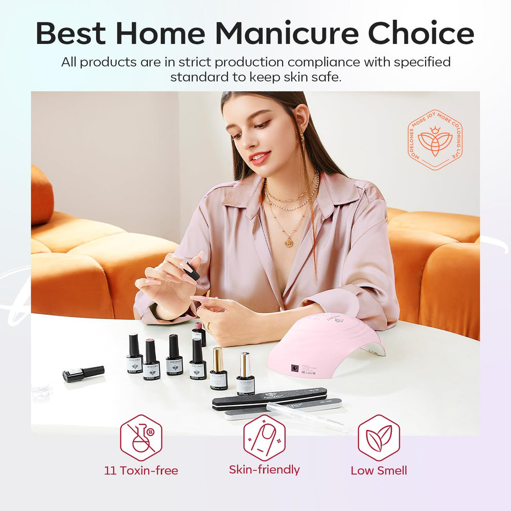 Modelones coffret vernis gel œil de chat ensemble prêt à offrir