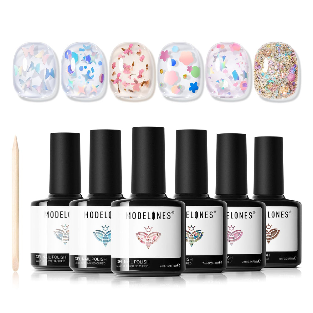 Modelones coffret-vernis gel, emballage élégant et prêt à offrir.
