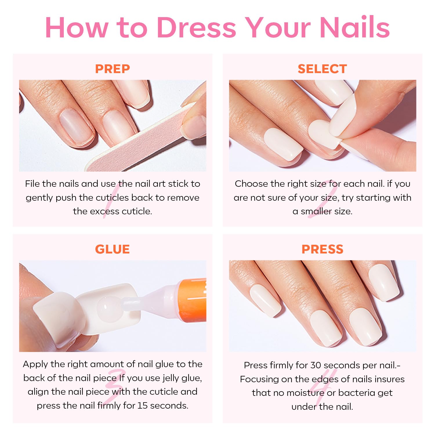 Modelones: colle pour ongles durable assurant une adhérence fiable.