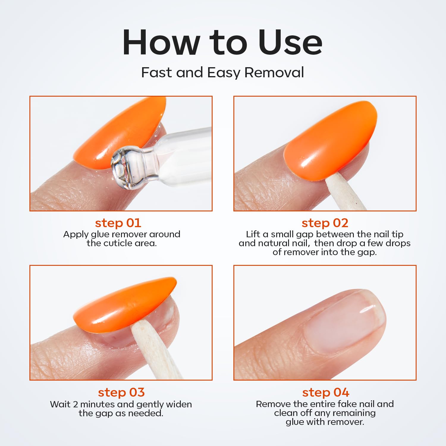 Compatibilité avec vernis et décorations pour retrait sans effort.