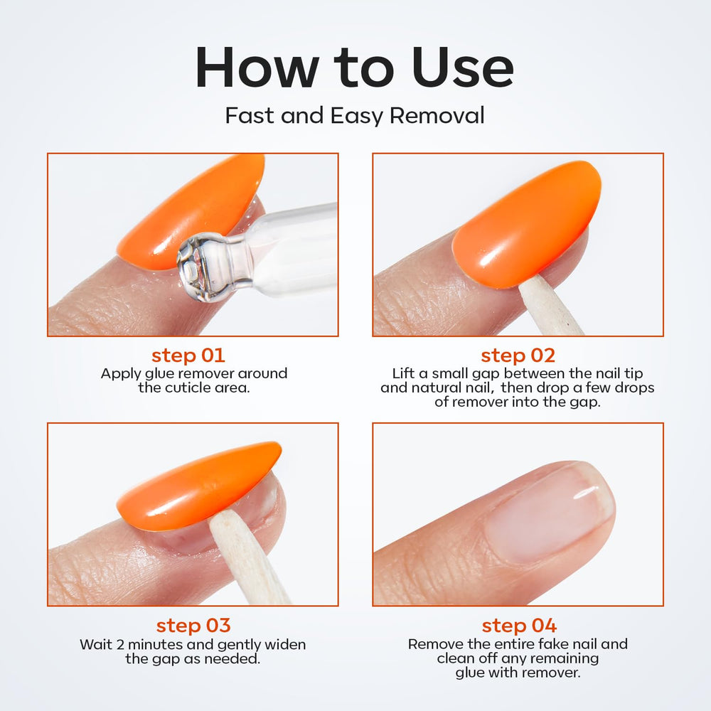 Compatibilité avec vernis et décorations pour retrait sans effort.