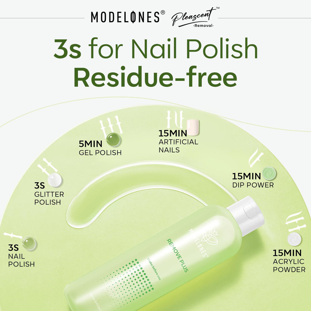 Modelones ingrédients concombre et œillet, soin léger des ongles
