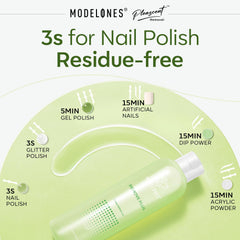 Modelones ingrédients concombre et œillet, soin léger des ongles
