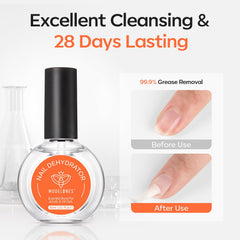 Modelones Déshydratant Ongles, prépare l ongle pour une base prête sous gel.