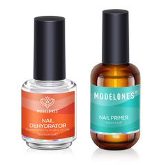 Modelones dés hydrateur d'ongles 15 ml prépare la surface.