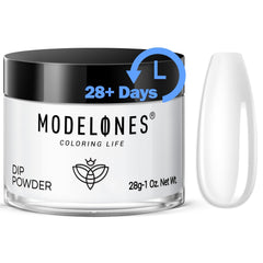 Modelones Poudre Dip Claire – bouteille avec brillance naturelle