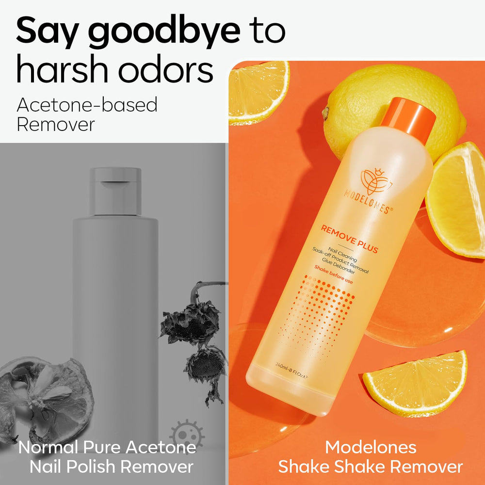 Modelones Dissolvant Acétone – Huile de lavande améliore l’hydratation des ongles.