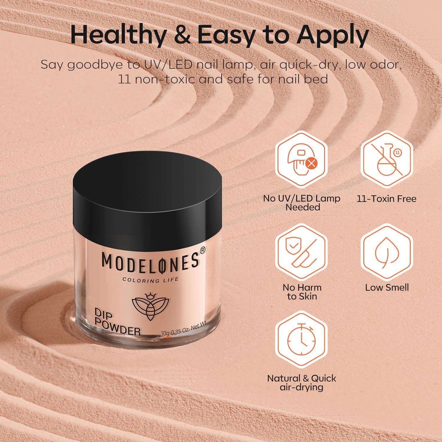 Modelones emballage compact et guide d'utilisation pratiques.