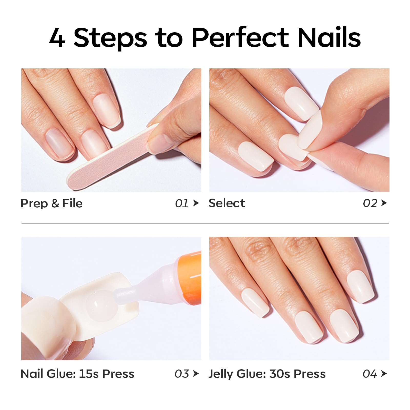 Emballage compact Modelones, rangement pratique des ongles.