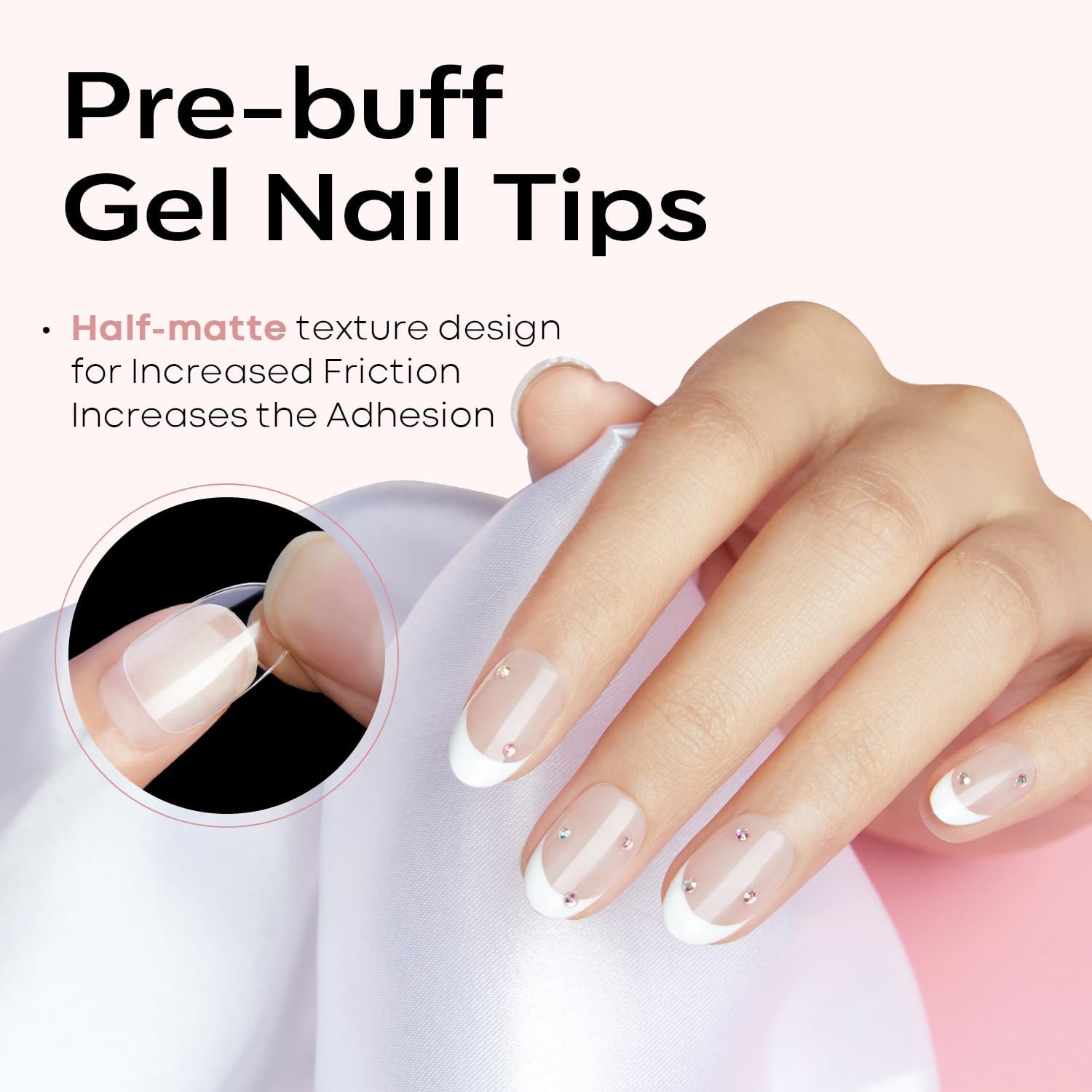 Modelones ensemble extensions ongles 510 pièces, ample choix pour toutes les tailles.