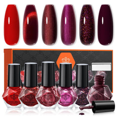 Modelones ensemble vernis 6 couleurs pour looks variés