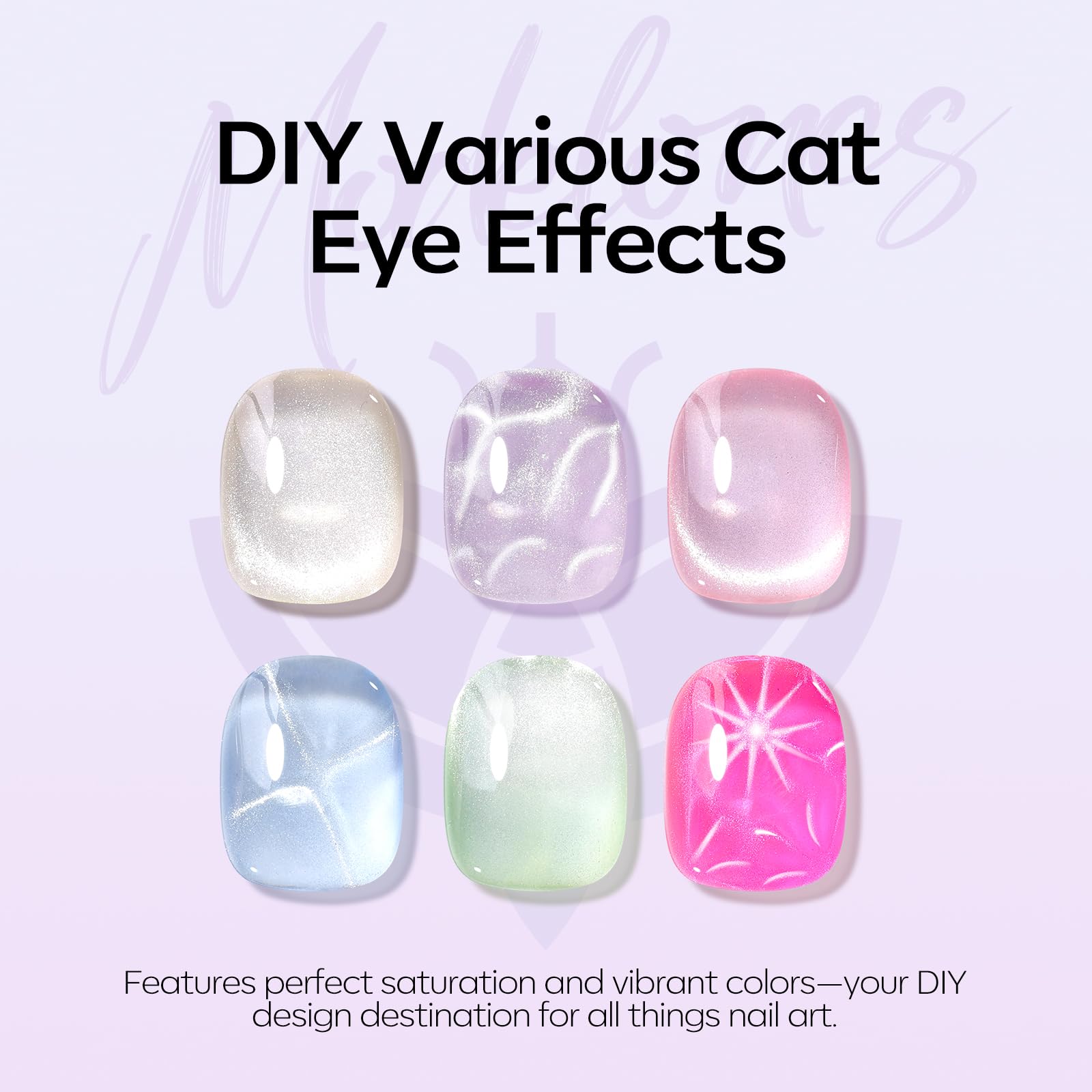 Modelones fenetre couleurs vernis gel oeil-de-chat pour choisir couleur.