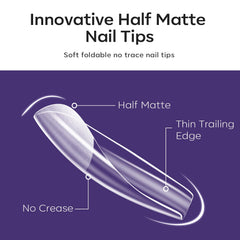 Modelones finition demi-matte offrant une manucure durable et agréable au toucher.