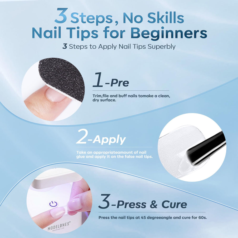 Modelones finition-gel-ongles-etanche pour une jonction nette.