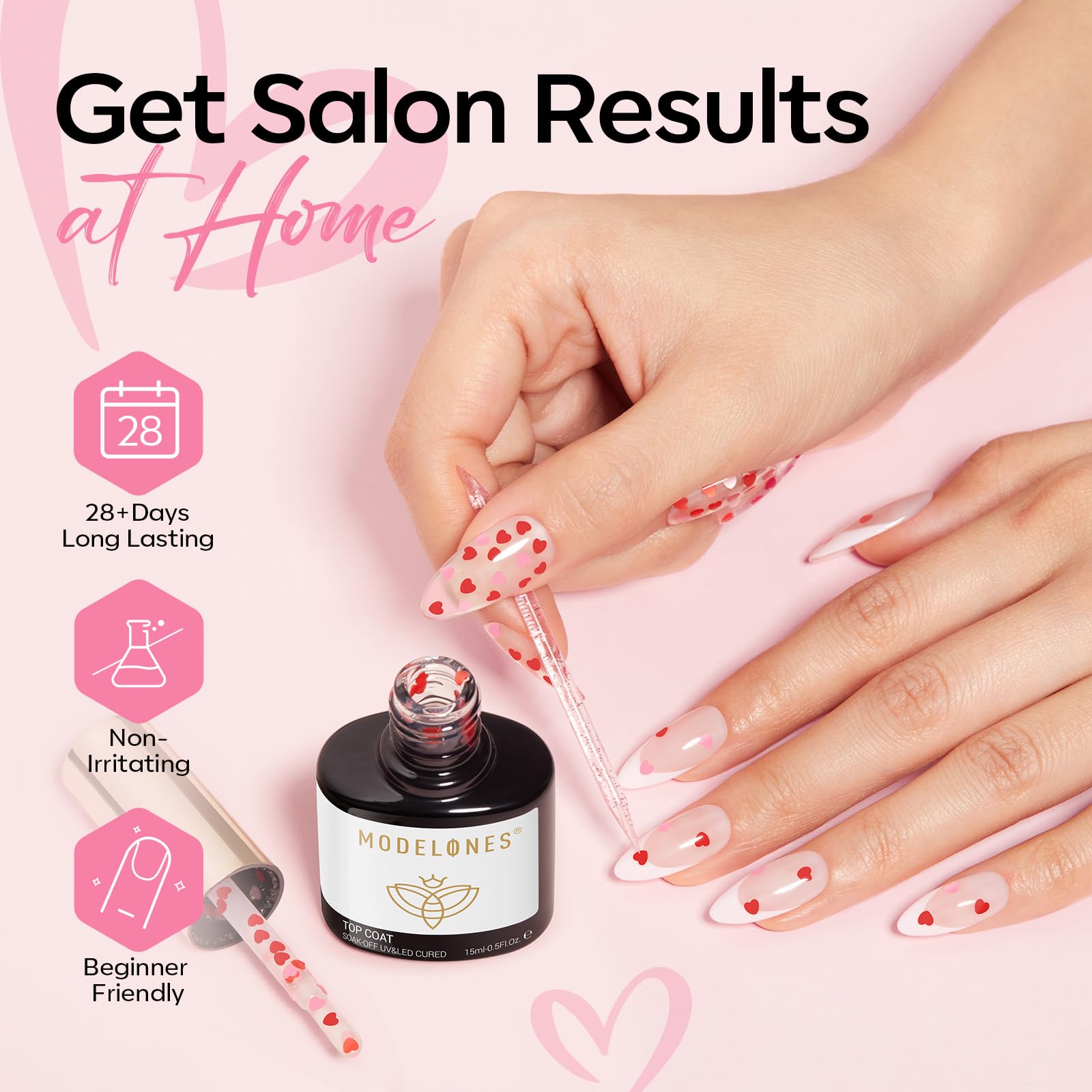 Modelones Format 15ml Idéal pour usage quotidien et occasions.