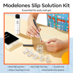Formes d’ongles doublées Modelones, 12 tailles pour ajustement rapide