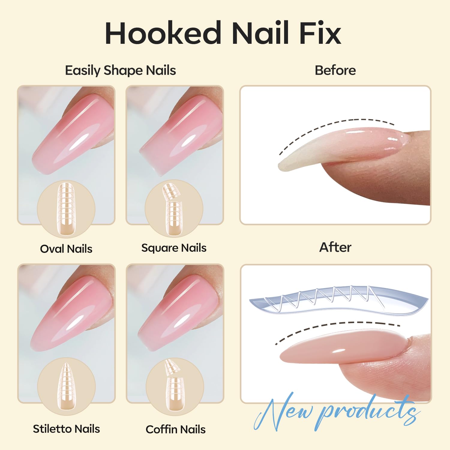 Modelones formes d’ongles pour pieds 60: extensions robustes.
