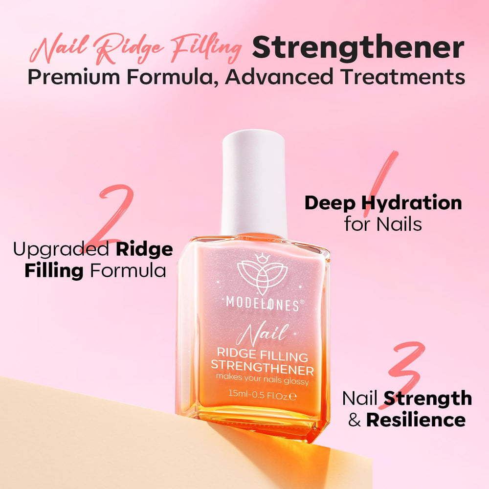 modelones formulation naturelle ongles glitter rose : soin doux et efficace