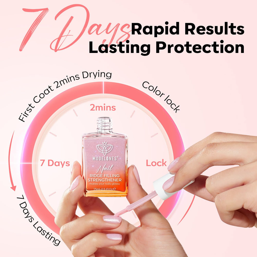 modelones formulation-5-free ongles glitter rose : sans substances nocives