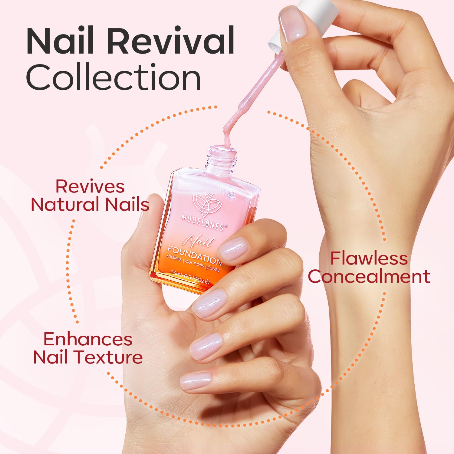 Modelones formule naturelle sans additifs nocifs soin pour les ongles