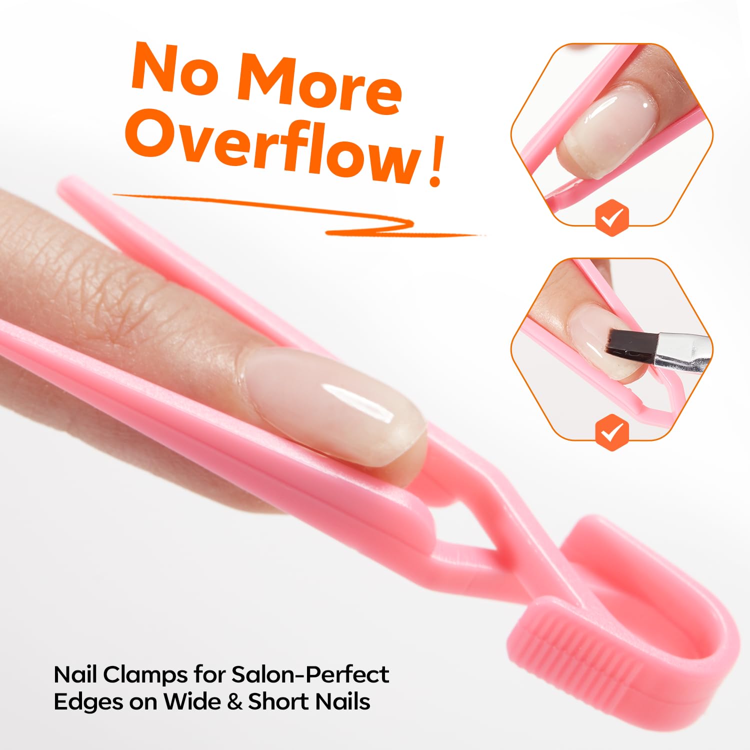 Modelones Gel Builder — application précise grâce à la brosse intégrée.