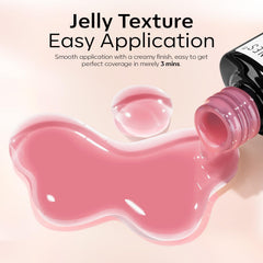 Modelones gel jelly blanc translucide pour un effet naturel